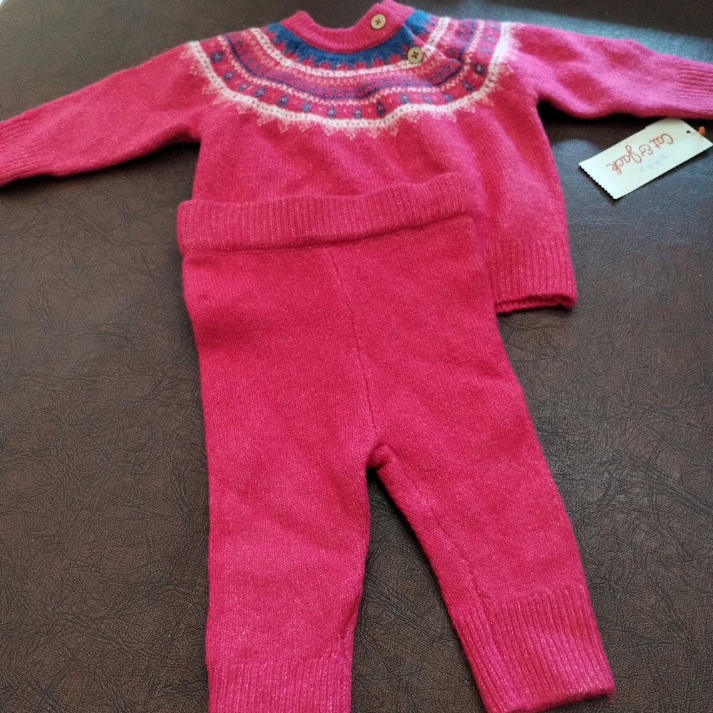 Baby girl Cat & Jack set sz 0/3 months.
